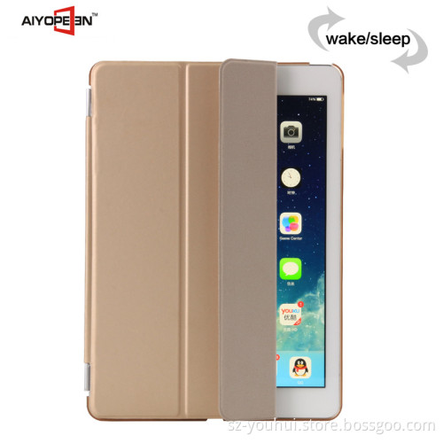 manufactory fabrication Cases Smart Cover With Automatic Sleep & Wake up PU Leather Flip Case for ipad mini 1/2/3